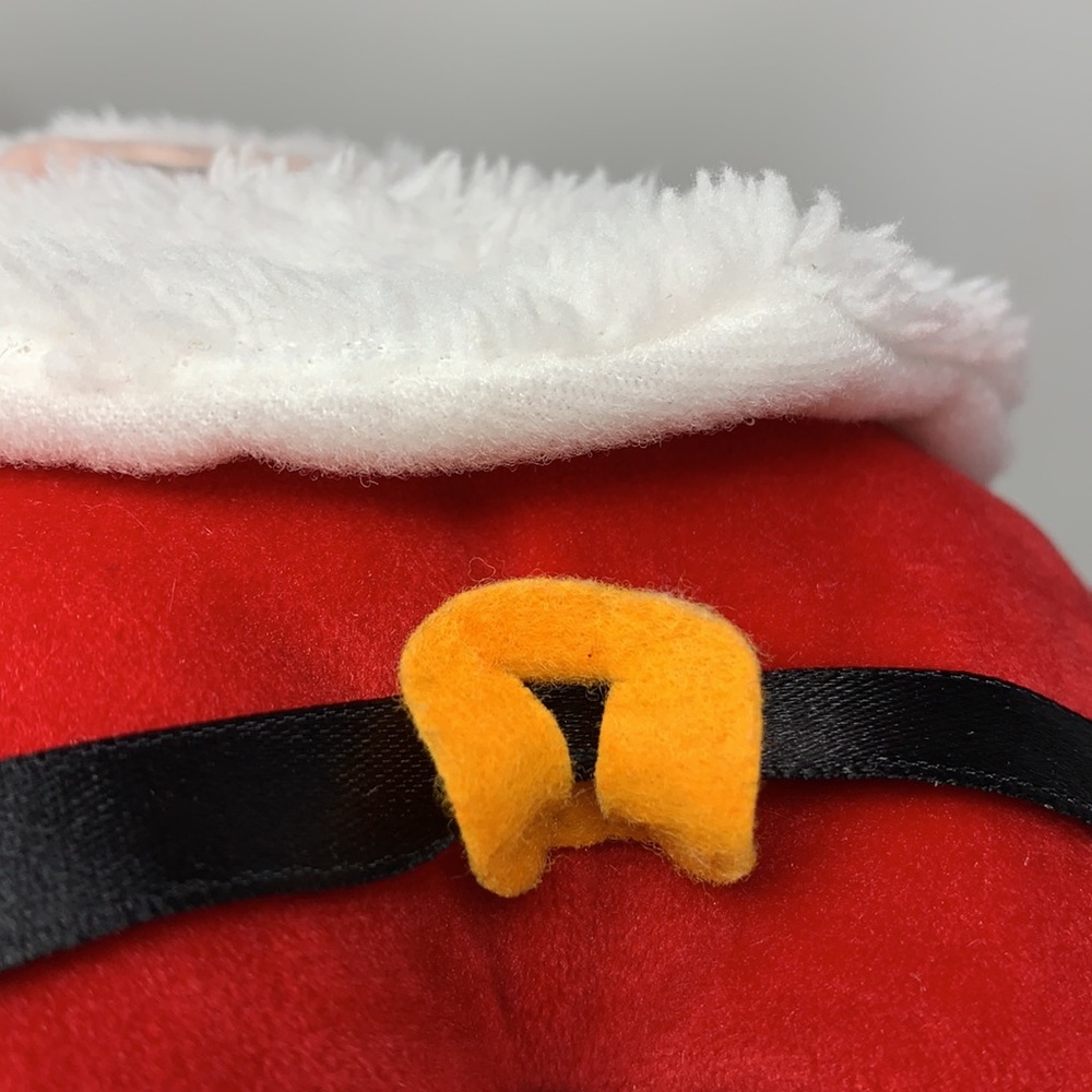 6” Santa Claus stuffed doll holiday decoration - Picture 11 of 11